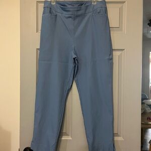 Chico's Blue Straight Leg Pants